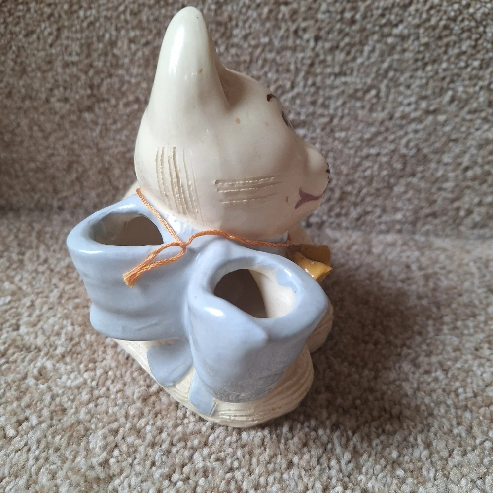 Vintage Hedi Schoop Hollywood Cat Vase/Figurine